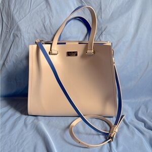 1. Kate Spade Arbour Hill Cream and Blue